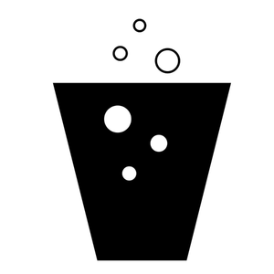 Vector pictogram voor frisdranken