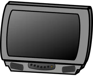 Televiziune receptor de desen vector