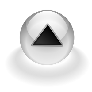 Up computer button vector graphics