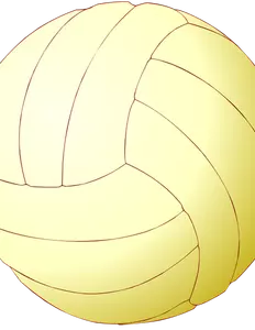 Ilustração em vetor bola de voleibol