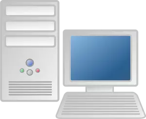 Personal computervector drawing