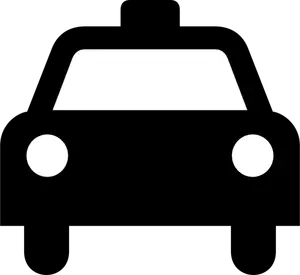 Vektorové grafiky taxi znakem