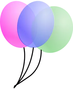 Baloons vektör çizim