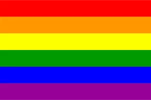 Gay pride flag in vector format