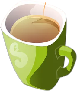 ClipArt vettoriali di verde tazza di tè
