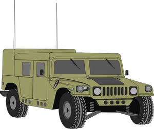 Hummer vector image
