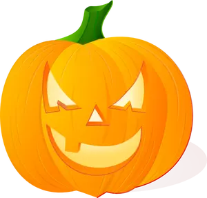 歯のない怖いのかぼちゃベクトル画像