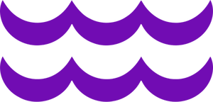 Violet Aquarius symbol