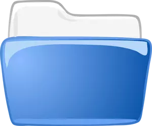 Blue folder icon