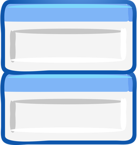 Windows computer piastrella icona immagine vettoriale