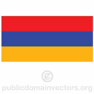 Armensk vektor flagg
