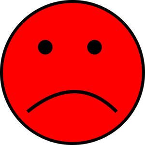 Sedih Hitam Emoticon Wajah Gratis Ikon Dari Hawcons Emoji Filled