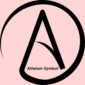 Atheist Zeichen Vektor Zeichnung