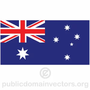 Vector Australias flagg
