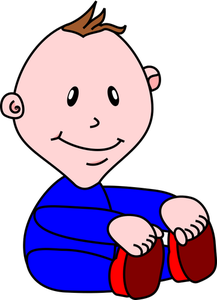 Cartoon image of a kid