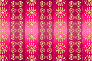Dark pink traditional wallpaper