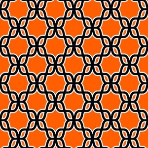 Patrón de fondo naranja
