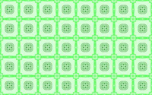 Background pattern with green plant