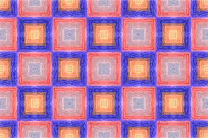 Motif de fond avec des carrés colorés