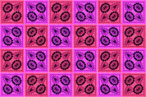 Bakgrunnsmønster i rosa fliser