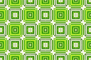 Patroon van de achtergrond in groene tegels