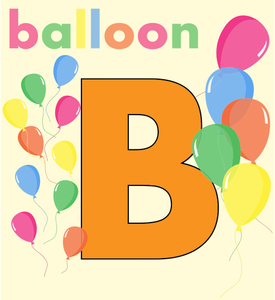 Baloane cu litera B