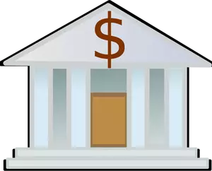 Banc din lemn parc în culoare vector illustration