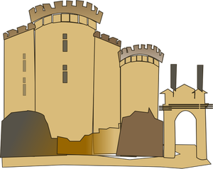 וקטור קליפ עכברוש של מצודת הבסטיליה