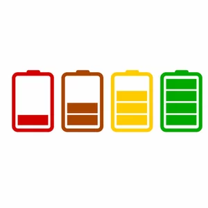 Battery charging symbol