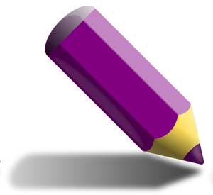 Crayon violet