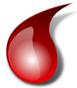 Imagen de la gota de sangre