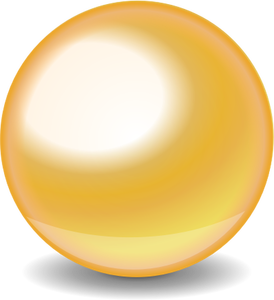 Gambar vektor bola emas