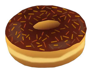 Brown donut