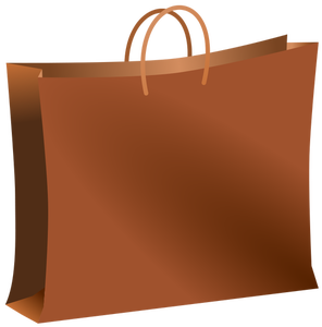 Brown bag vector graphics