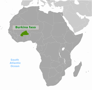 Burkina Faso vector image