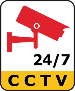 Símbolo de vigilancia de cámara