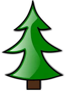Vánoční strom Klipart
