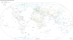 Welt Karte 2013