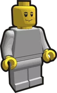 LEGO minifigurkę wektor clipart