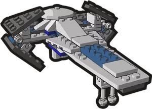 Vector de la imagen del juguete del cabrito Sci-Fi