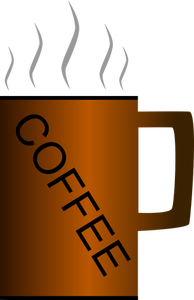 Tazza di caffè grafica vettoriale