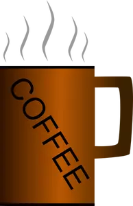 גרפיקה וקטורית כוס הקפה