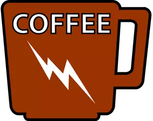 Tasse Kaffee-Vektor-Bild