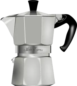 Coffee maker vector graphics