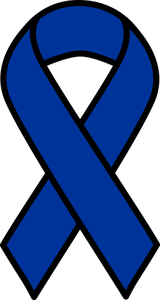 Blue ribbon simbol