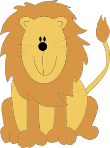 Smiling lion