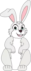Cartoon rabbit