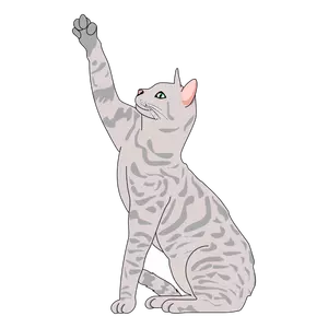 Ilustración de vector de gato