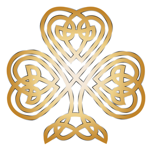 Ilustraţie vectorială modificări de trifoi Celtic