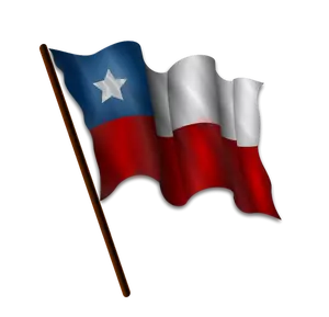 Chilská vlajka vektorový obrázek
